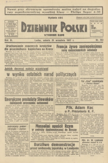 Dziennik Polski : wychodzi rano. R.3, 1937, nr 264