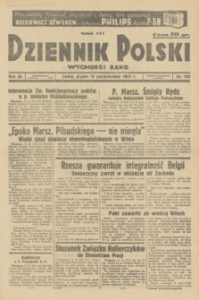 Dziennik Polski : wychodzi rano. R.3, 1937, nr 283