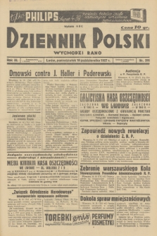 Dziennik Polski : wychodzi rano. R.3, 1937, nr 286