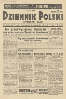 Dziennik Polski : wychodzi rano. R.3, 1937, nr 296