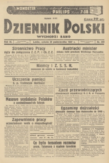 Dziennik Polski : wychodzi rano. R.3, 1937, nr 298
