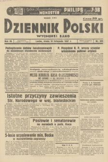 Dziennik Polski : wychodzi rano. R.3, 1937, nr 309