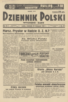 Dziennik Polski : wychodzi rano. R.3, 1937, nr 327