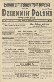 Dziennik Polski : wychodzi rano. R.3, 1937, nr 339
