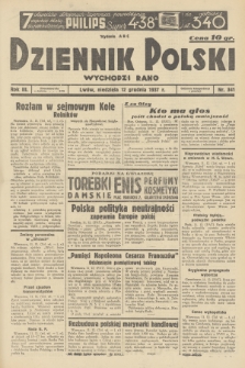 Dziennik Polski : wychodzi rano. R.3, 1937, nr 341