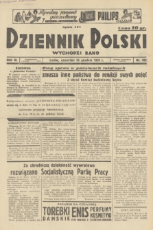 Dziennik Polski : wychodzi rano. R.3, 1937, nr 352