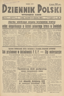 Dziennik Polski : wychodzi rano. R.4, 1938, nr 26