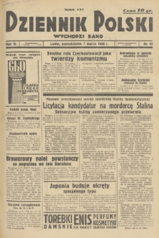 Dziennik Polski : wychodzi rano. R.4, 1938, nr 65