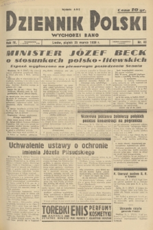 Dziennik Polski : wychodzi rano. R.4, 1938, nr 83
