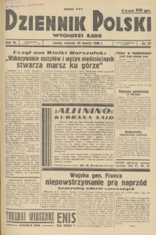 Dziennik Polski : wychodzi rano. R.4, 1938, nr 87