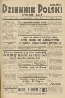 Dziennik Polski : wychodzi rano. R.4, 1938, nr 98