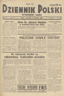 Dziennik Polski : wychodzi rano. R.4, 1938, nr 108