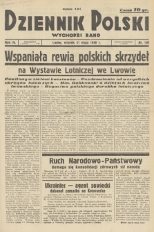 Dziennik Polski : wychodzi rano. R.4, 1938, nr 148