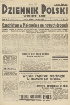 Dziennik Polski : wychodzi rano. R.4, 1938, nr 149