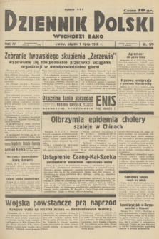 Dziennik Polski : wychodzi rano. R.4, 1938, nr 178
