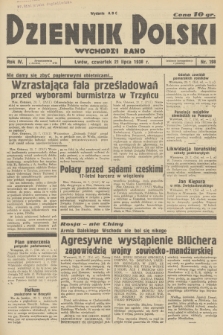 Dziennik Polski : wychodzi rano. R.4, 1938, nr 198