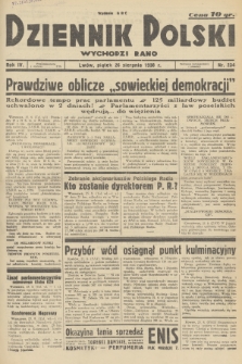 Dziennik Polski : wychodzi rano. R.4, 1938, nr 234