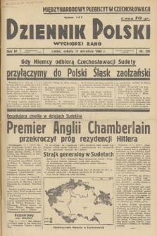 Dziennik Polski : wychodzi rano. R.4, 1938, nr 256