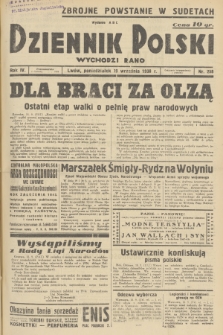 Dziennik Polski : wychodzi rano. R.4, 1938, nr 258