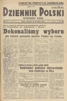 Dziennik Polski : wychodzi rano. R.4, 1938, nr 268