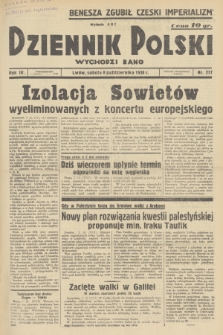 Dziennik Polski : wychodzi rano. R.4, 1938, nr 277