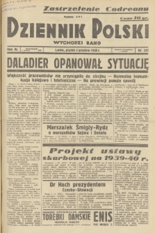 Dziennik Polski : wychodzi rano. R.4, 1938, nr 332