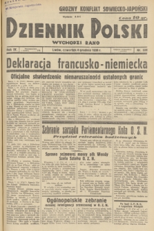 Dziennik Polski : wychodzi rano. R.4, 1938, nr 338