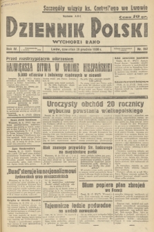 Dziennik Polski : wychodzi rano. R.4, 1938, nr 357