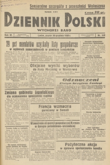 Dziennik Polski : wychodzi rano. R.4, 1938, nr 358