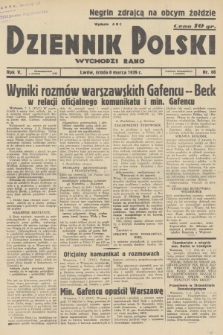 Dziennik Polski : wychodzi rano. R.5, 1939, nr 66