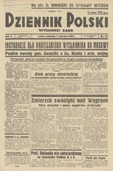 Dziennik Polski : wychodzi rano. R.5, 1939, nr 157