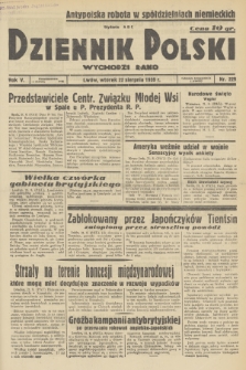 Dziennik Polski : wychodzi rano. R.5, 1939, nr 229