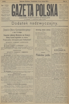 Gazeta Polska : dziennik polityczno-społeczny : dodatek nadzwyczajny. R.2, 1916, № 45