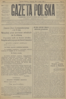Gazeta Polska : dziennik polityczno-społeczny. R.2, 1916, № 51