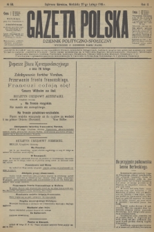 Gazeta Polska : dziennik polityczno-społeczny. R.2, 1916, № 58