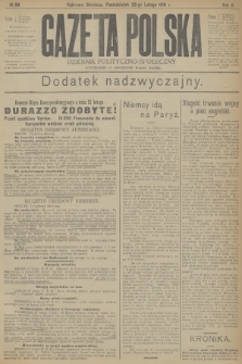 Gazeta Polska : dziennik polityczno-społeczny : dodatek nadzwyczajny. R.2, 1916, № 59