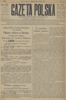 Gazeta Polska : dziennik polityczno-społeczny. R.2, 1916, № 60