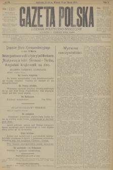 Gazeta Polska : dziennik polityczno-społeczny. R.2, 1916, № 74