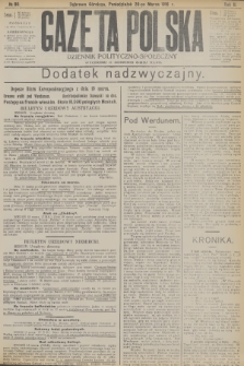 Gazeta Polska : dziennik polityczno-społeczny : dodatek nadzwyczajny. R.2, 1916, № 80
