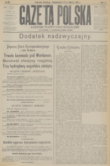 Gazeta Polska : dziennik polityczno-społeczny : dodatek nadzwyczajny. R.2, 1916, № 87