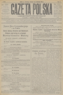 Gazeta Polska : dziennik polityczno-społeczny. R.2, 1916, № 92