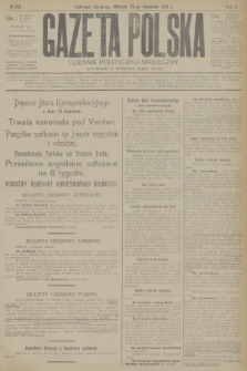 Gazeta Polska : dziennik polityczno-społeczny. R.2, 1916, № 114
