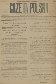 Gazeta Polska : dziennik polityczno-społeczny. R.2, 1916, № 213