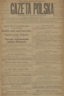 Gazeta Polska : dziennik polityczno-społeczny. R.2, 1916, № 241