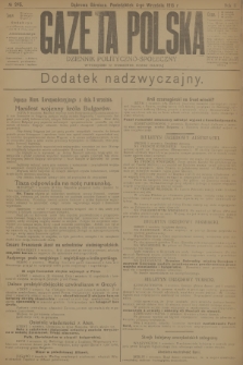 Gazeta Polska : dziennik polityczno-społeczny : dodatek nadzwyczajny. R.2, 1916, № 245