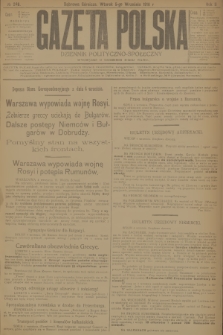 Gazeta Polska : dziennik polityczno-społeczny. R.2, 1916, № 246