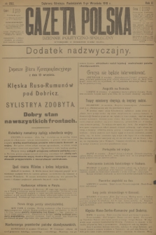 Gazeta Polska : dziennik polityczno-społeczny : dodatek nadzwyczajny. R.2, 1916, № 252