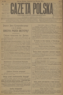 Gazeta Polska : dziennik polityczno-społeczny. R.2, 1916, № 255