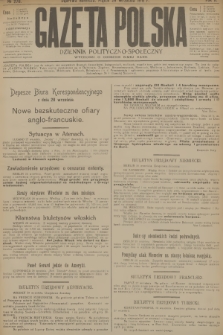 Gazeta Polska : dziennik polityczno-społeczny. R.2, 1916, № 270