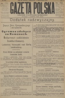 Gazeta Polska : dziennik polityczno-społeczny : dodatek nadzwyczajny. R.2, 1916, № 273